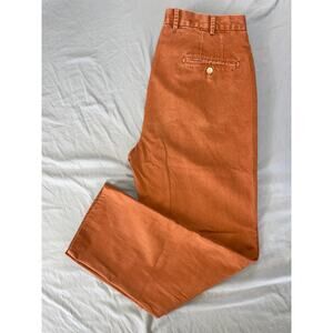 Patrick James Reserve Flat Front Washed Stretch Cotton Chino Pants. 33X29.5, GUC